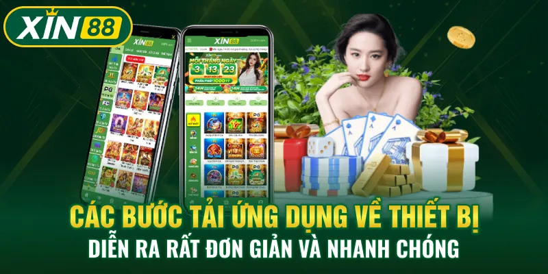 Các bước tải ứng dụng về thiết bị diễn ra rất đơn giản và nhanh chóng